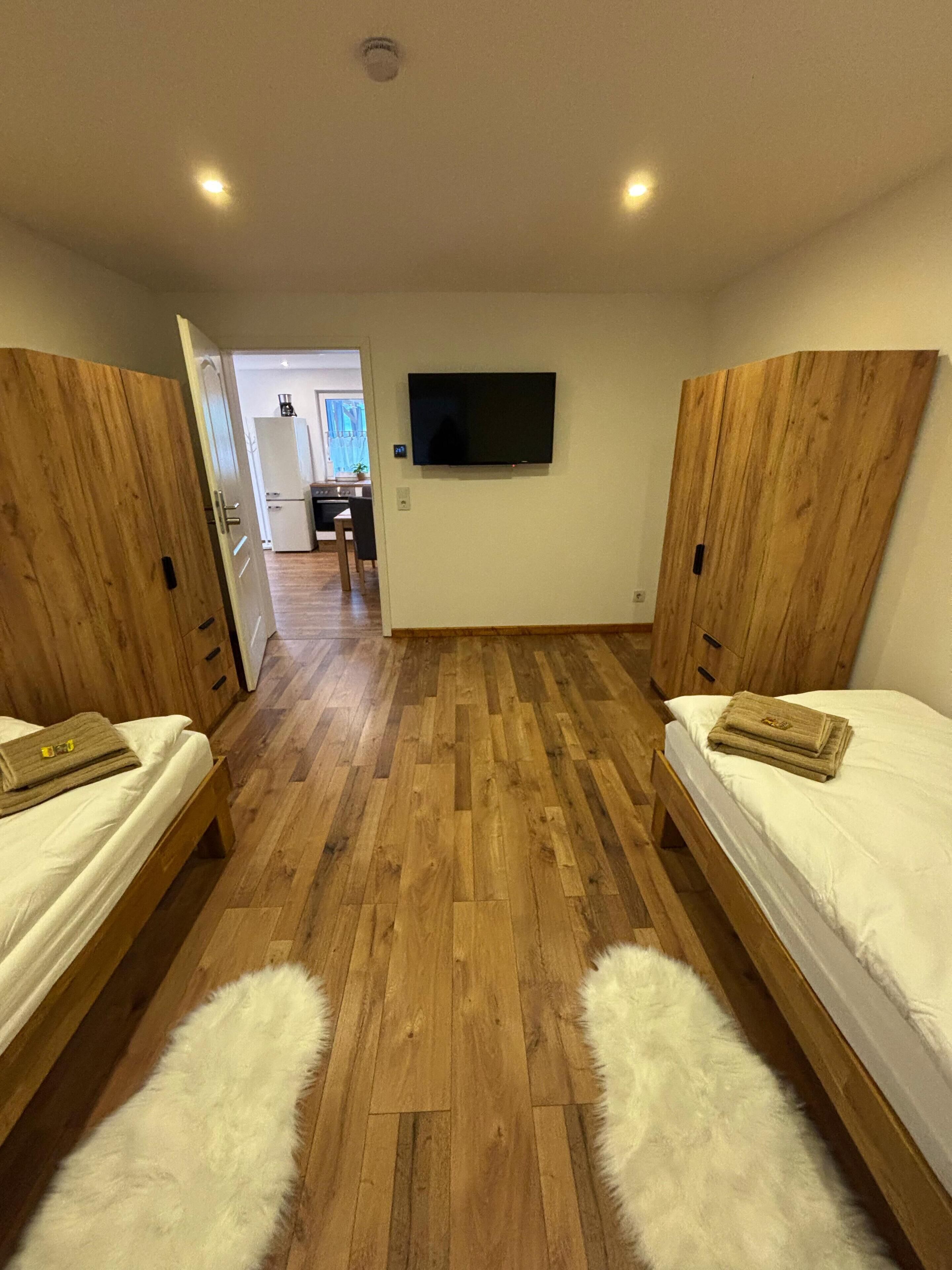 2 habitaciones, wifi y ropa de cama 