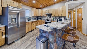 Unclassified image, 3 of 52, button - Salty Pines - Scenic Log Cabin w/ Hot Tub, Sierra Blanca Views & Pet-Friendly (Ruidoso)