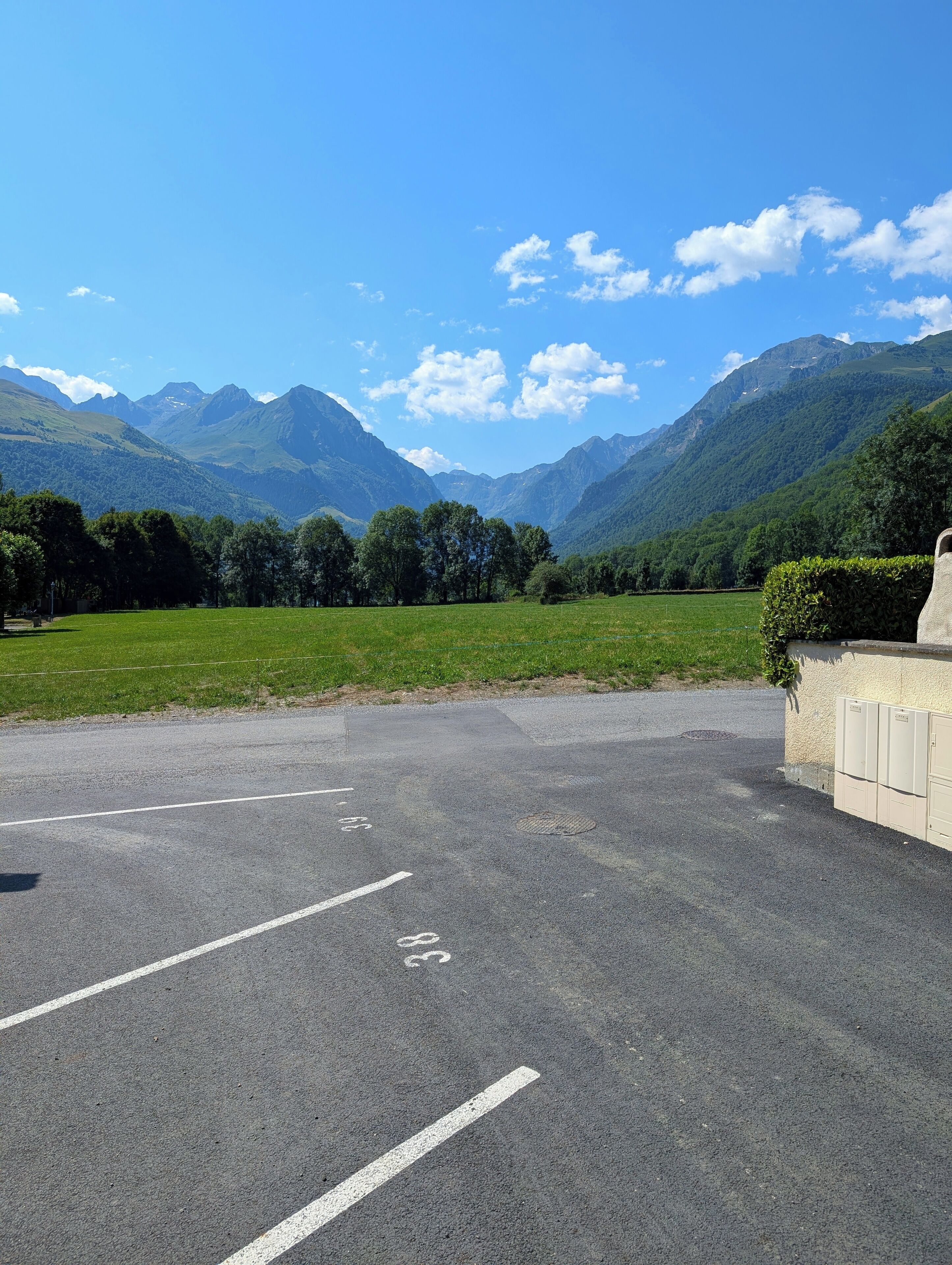Enceinte de l’hébergement