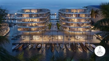 Majoituspaikan julkisivu