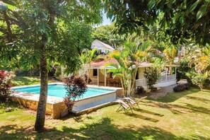 Outdoor pool - A little piece of paradise, LAS TERRENAS, 2 bedrooms, 2 bathrooms, pool, parking, completely private. (Las Terrenas)