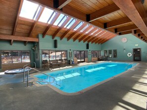 Indoor pool, a heated pool - Alpenrose at Mountainside Condo - Pool, Hot Tubs, & Outdoor Adventure! (Frisco)