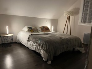 3 habitaciones, tabla de planchar con plancha y wifi 
