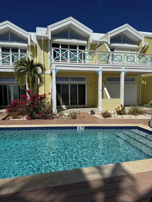 Pool - Little Cayman Time - CC 18 - Beachfront 2-bedroom Condo w/ 2 pools and Jacuzzi (Blossom Village)