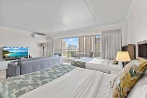 アパートメント 1 ベッドルーム ビーチフロント | 1 室のベッドルーム、アイロン / アイロン台、客室ごとに異なる装飾、客室ごとに異なるインテリア