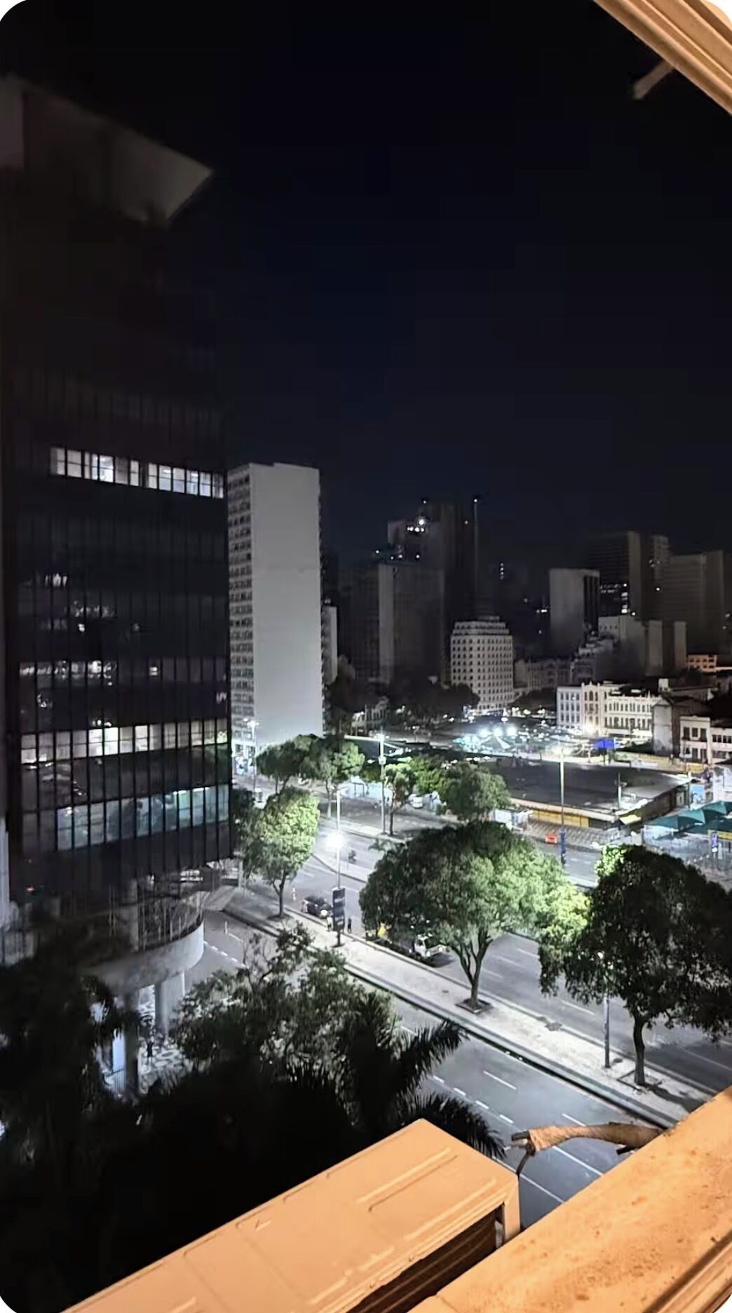 Vue depuis l’hébergement