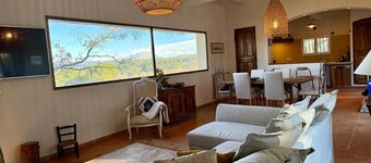 Provencal house with swimming pool and breathtaking view of the Sainte Victoire.