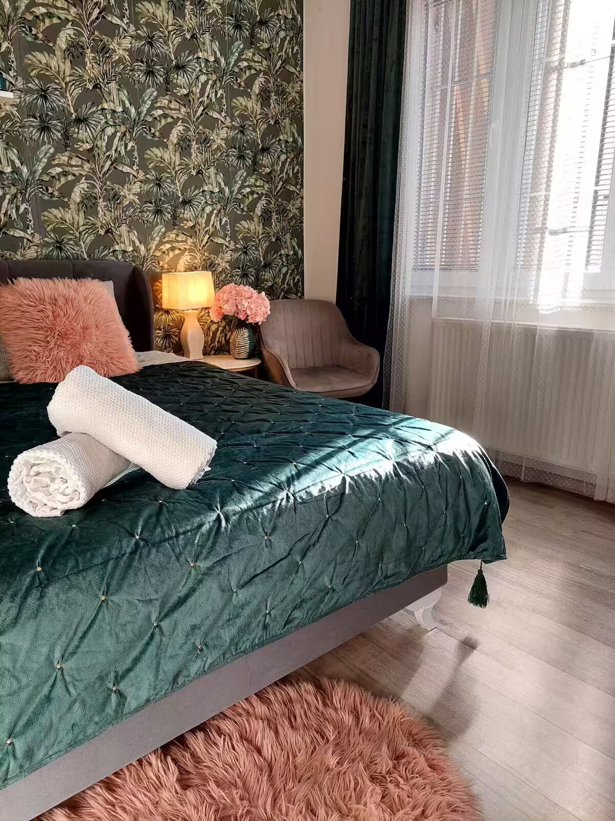 1 bedroom, iron/ironing board, travel crib, free WiFi