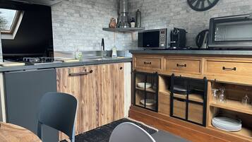 Microwave, oven, stovetop