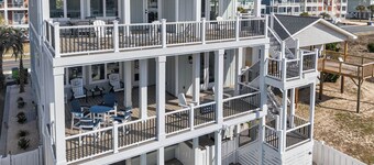 Brand New 2026 Luxury 5BR 2nd Row Private Pool Tiki Bar 2 LRs All BRs Ensuite