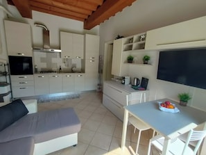 TV - The Court of Dreams, a stone's throw from the lake, with pets allowed! (Ranzanico)