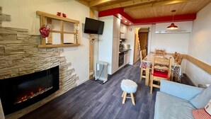 Unclassified image, 3 of 14, button - Warm and cozy apartment, 250 m from the slopes, fully renovated, sleeps 6 (La Plagne Tarentaise)