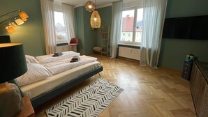 3 chambres, literie fournie