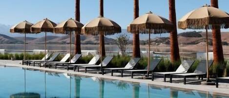 Seasonal outdoor pool