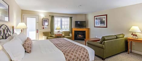 2 makuuhuonetta, silitysrauta/-lauta, ilmainen Wi-Fi, vuodevaatteet