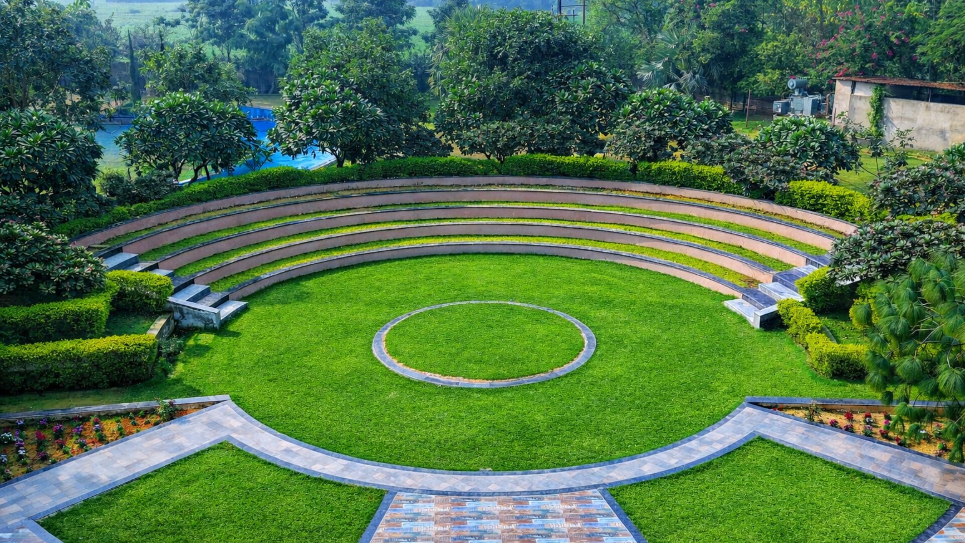 Parco della struttura