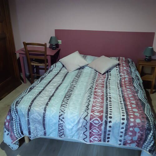 Large gite in a beautiful village. 4 bedrooms, each with private bathroom