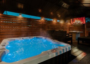 Tina de hidromasaje interior