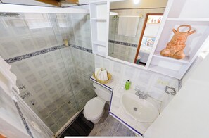 Towels, soap, toilet paper