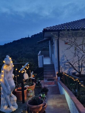 Overnatningsstedets område