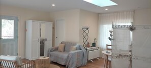 Televisión, reproductor de DVD y libros