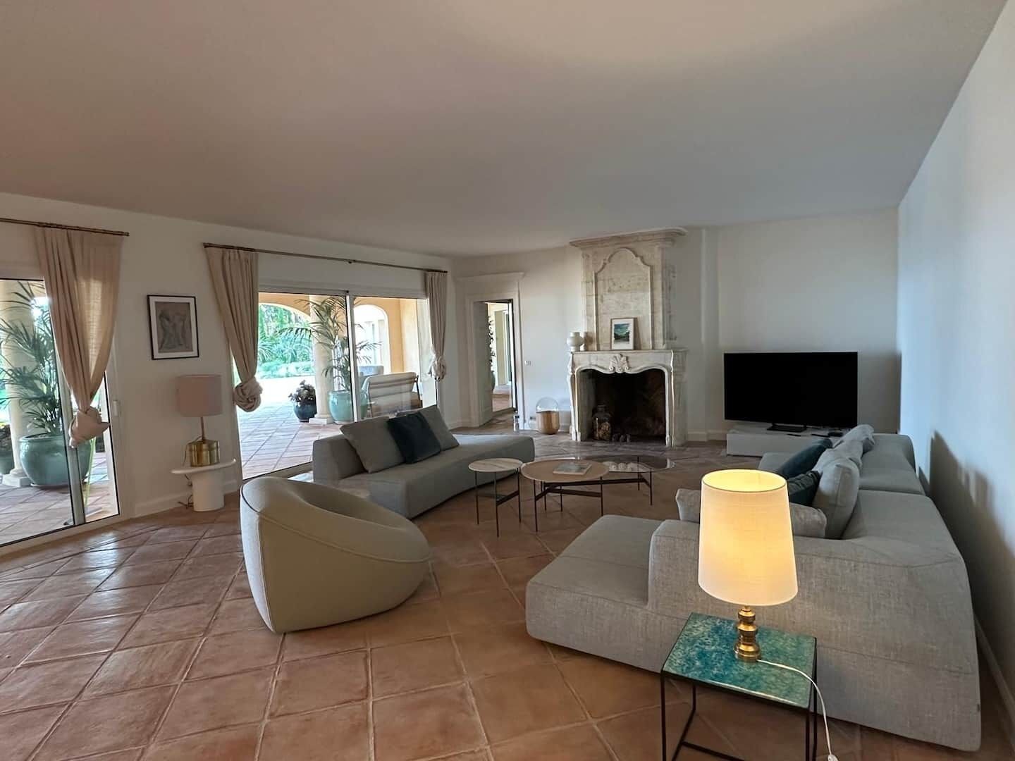 Área de sala de estar