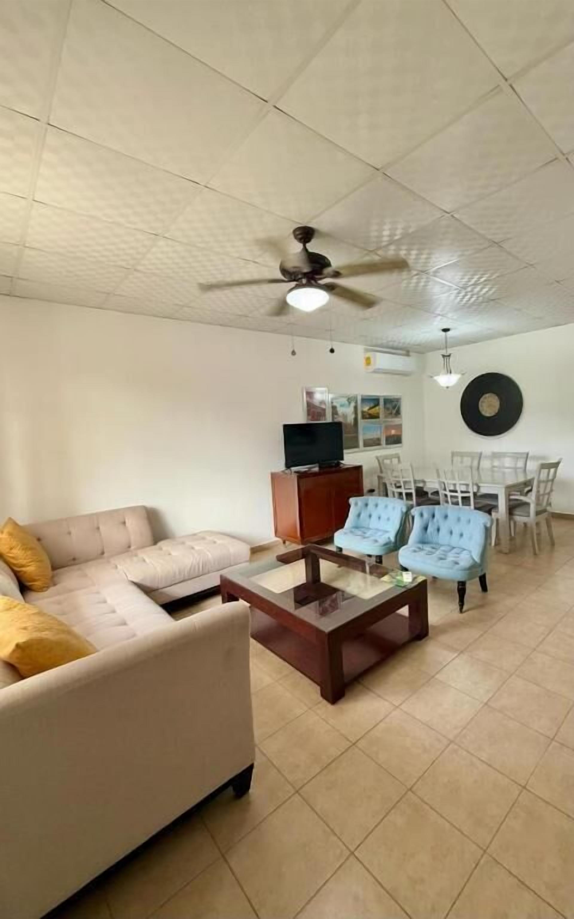 Family Apartment, 2 Bedrooms, Non Smoking, Balcony | Living area