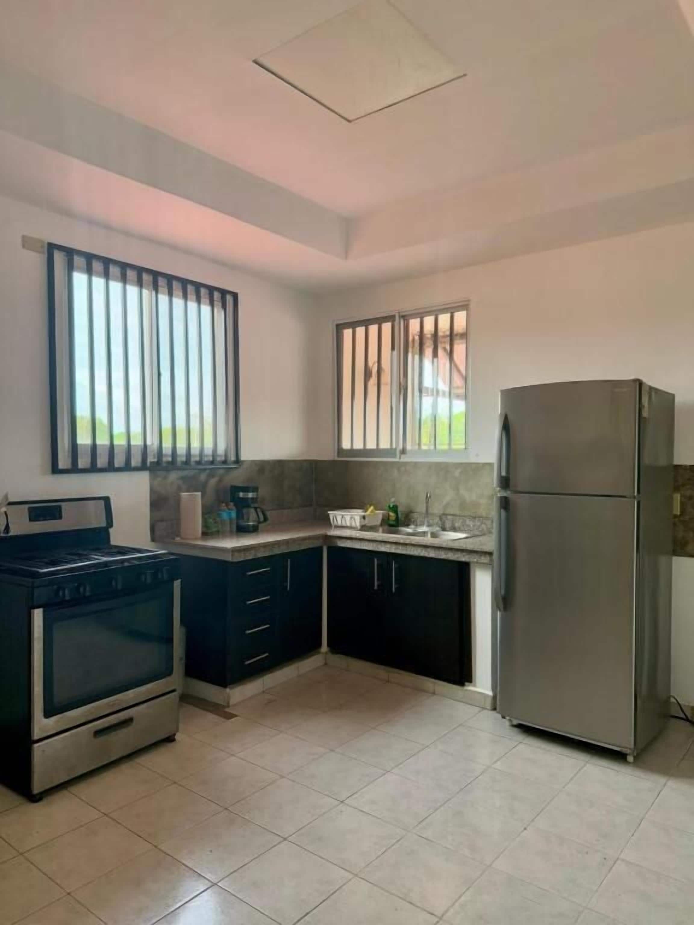 Departamento familiar, 2 habitaciones, para no fumadores, balcón | Cocina privada