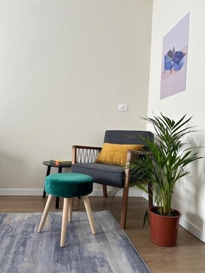 디럭스 스튜디오, 퀸사이즈침대 1개 및 소파베드, 에어컨 | 내부