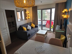 Smart TV - Apartment with kitchenette in the mountains of Valmeinier  (Valmeinier)