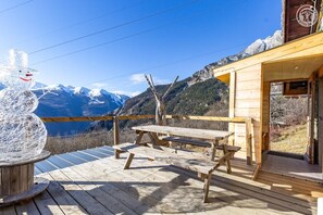 Outdoor dining - Chalet D'alpage Ibex (SAINT MICHEL DE MAURIENNE)