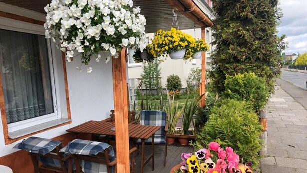 Outdoor dining - Hotel Riede (Bremen)