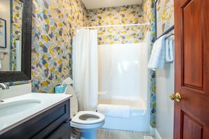 Hair dryer, towels, soap, toilet paper - The Heavenly Little White Church of Galena! Your Perfect Getaway! (Scales Mound)