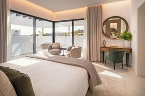 Iron/ironing board, travel cot, WiFi, bed sheets - CRISTELLE by Buenavilla| A 5-bedroom luxury retreat in Puerto Calero (Puerto Calero)