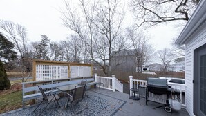 Outdoor dining - Entire Hyannis Home - Near Downtown & Beaches (Barnstable)