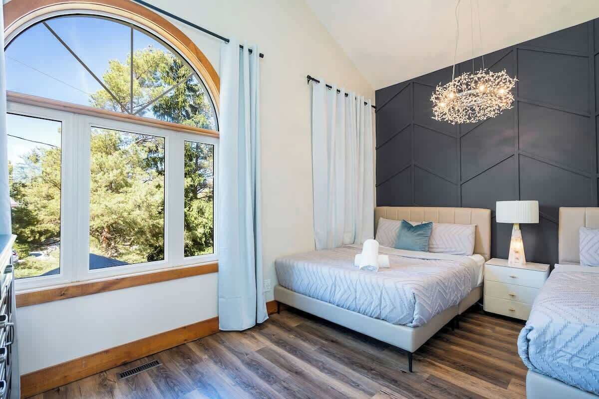 Desk, iron/ironing board, travel cot, free WiFi