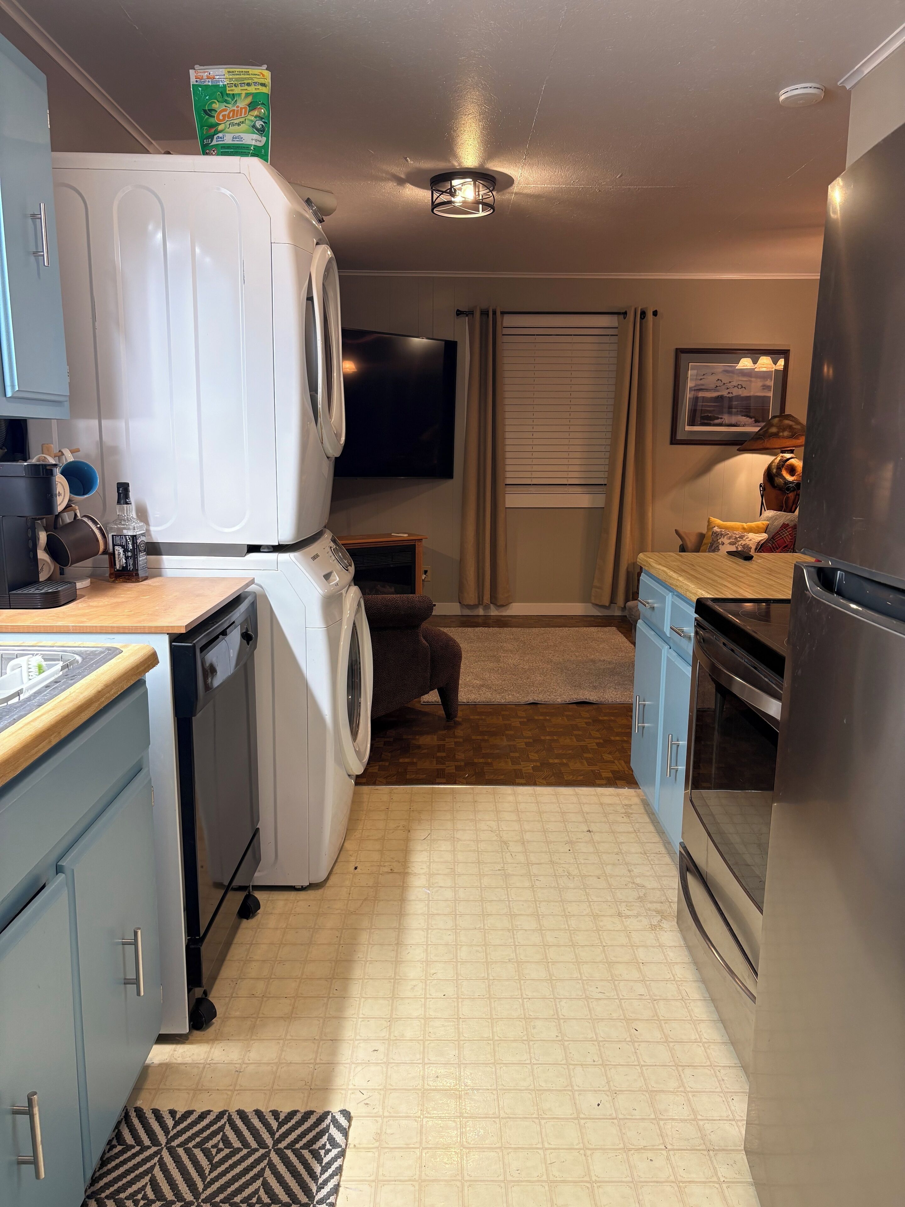 Microondas, horno y parrilla de estufa 