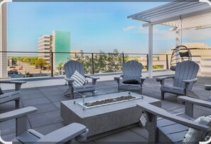 Terrace/patio - High rise luxury apartment downtown Wichita (Wichita)