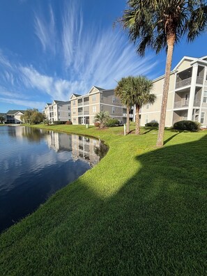 Property grounds - Beautiful Ground Floor 2-bedroom condo with pond view in gorgeous Sunset Beach (Sunset Beach)