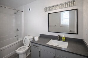 Towels, soap, toilet paper