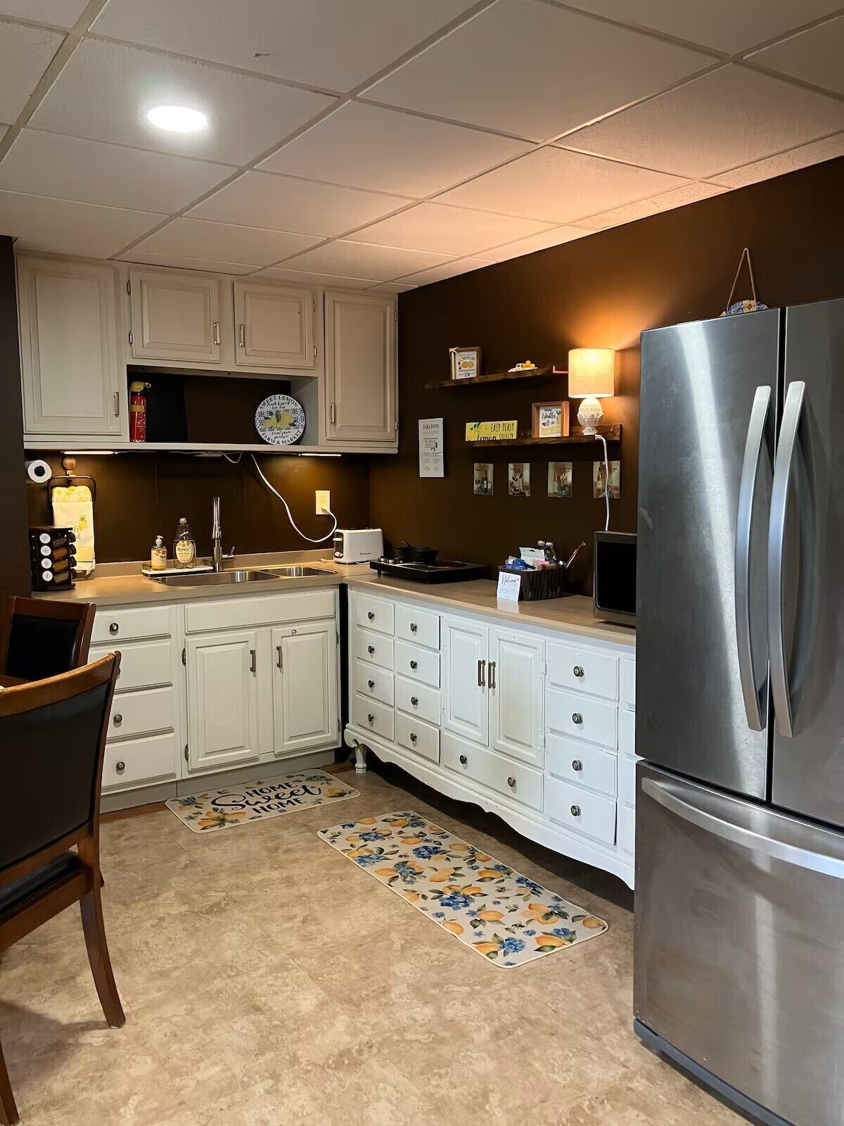 Microwave, stovetop