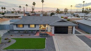 Exterior - New! Modern Home on Mill Ave. Pool. Pet Friendly. (Tempe)