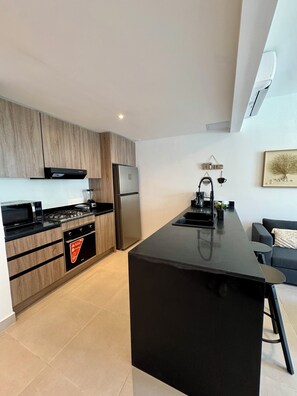 Private kitchen - Suite 403 Downtown Punta Cana (Punta Cana)