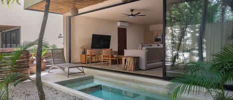 Superior Apartment, Private Pool | Terrace/patio