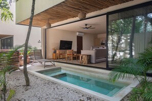 Terrace/patio - Private Pool Paradise in Aldea Zama 2BR (Tulum)