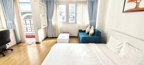 Apartment, Balcony, City View | Desk, free WiFi - Lunaria Maison Japan Town Kitchen Suite (Ho Chi Minh)