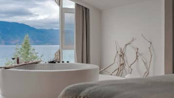 Chambre Double Romantique, vue lac | Vue de la chambre