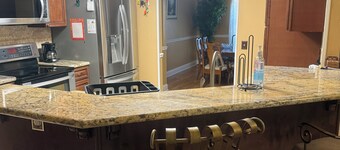 Perfect 4-bedroom house with a Heated Pool in a nice Pensacola neighborhood