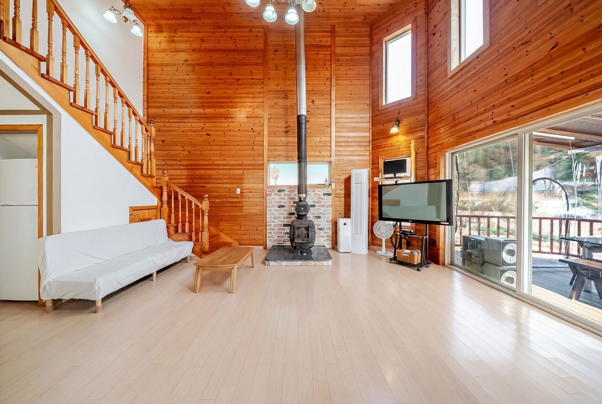 베이직룸, 침실 3개 (Room 1 (Group/Pet-Friendly/Private)) | 1 개의 침실, 무료 WiFi