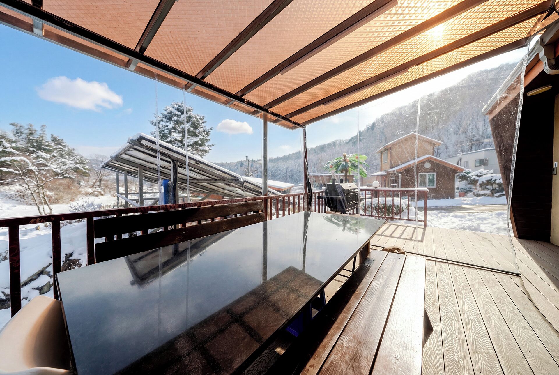 Basic-værelse - 3 soveværelser (Room 1 (Group/Pet-Friendly/Private)) | 1 soveværelse, gratis Wi-Fi